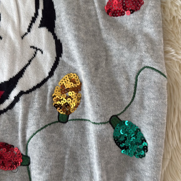 Disney Gray Sweater with Colorful Sequins - Picture 3 of 5